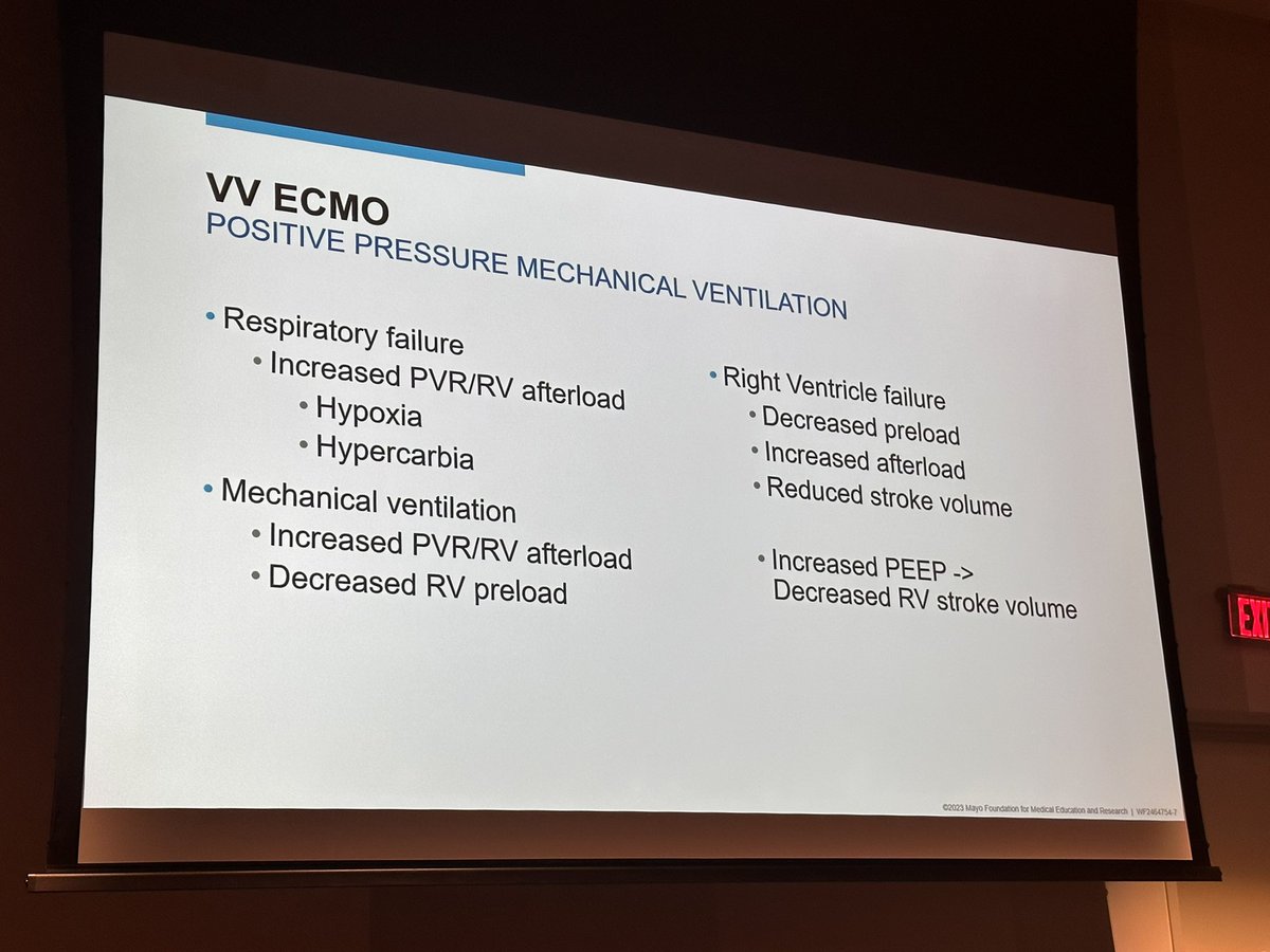 MayoVentilation's tweet photo. #VV-ECMO and +pressure #mechanicalventilation ❤️ 🫁 physiology https://t.co/513KBzzUt0