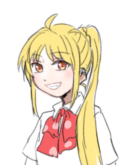 伊地知虹夏 「舞台虹夏ちゃん。」|じゅnのイラスト