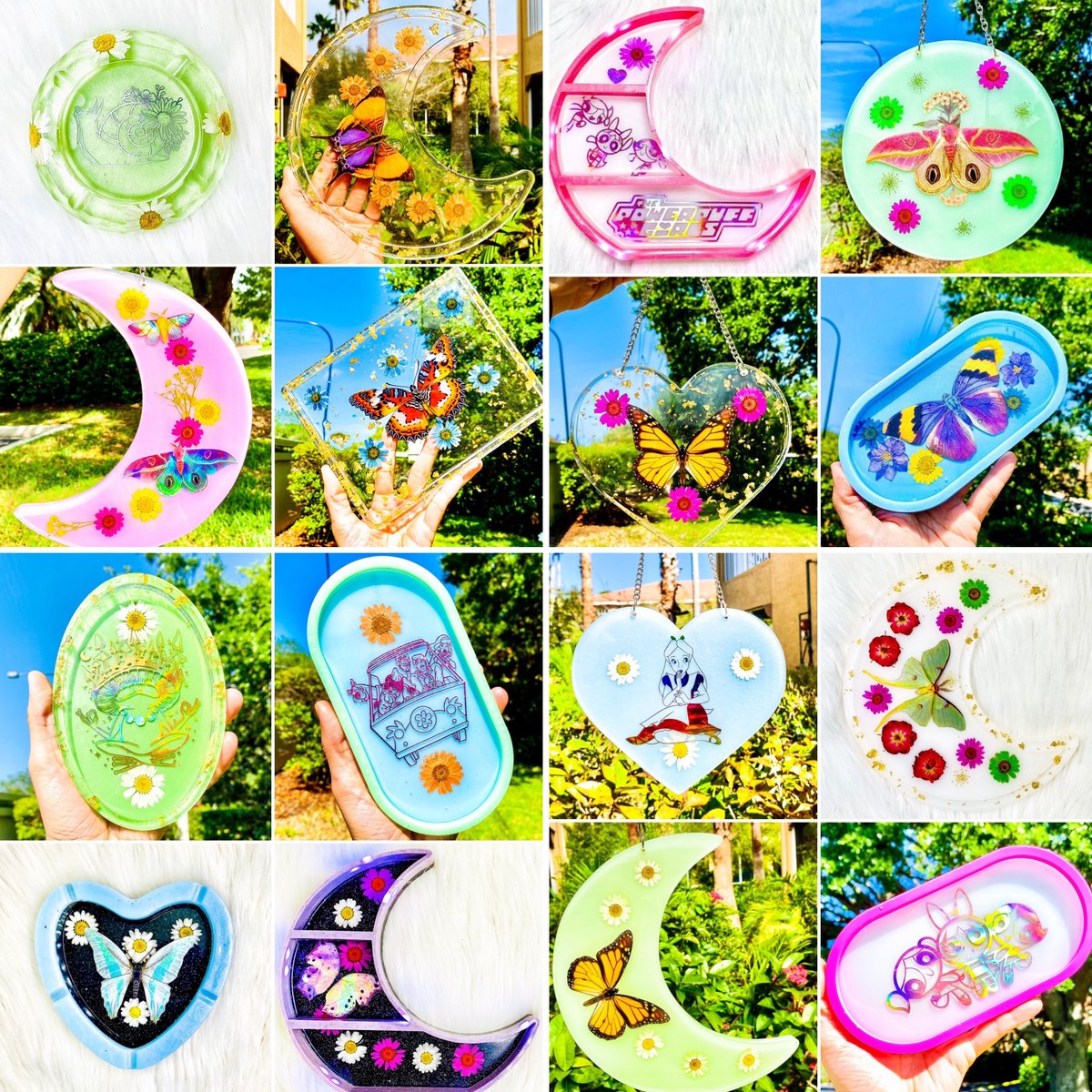 Use code August for 40% off in my shop today!🌿🌷🦋 treat yourself to something magical ✨Wall Art, Trays, Incense Holders, Notebooks, Goddess's, Ashtrays, LED Art, and more!