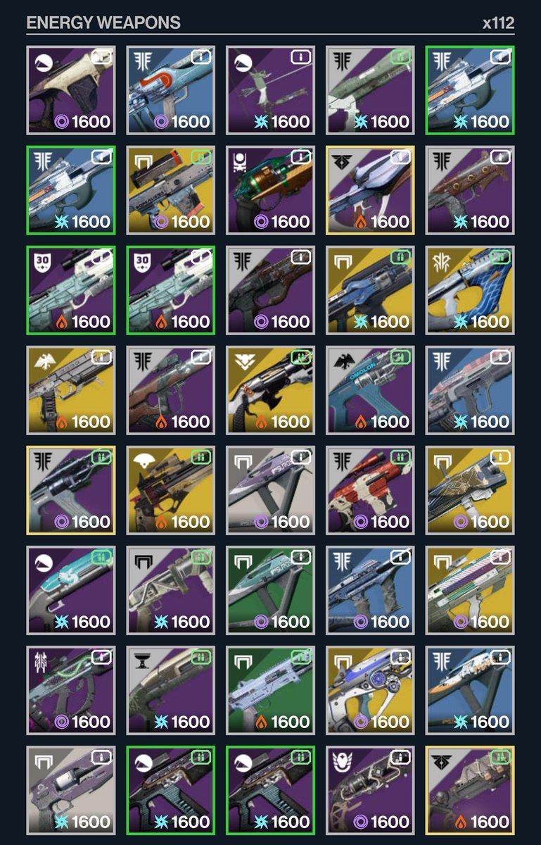 Vault_Destiny's tweet photo. We released an update to The Vault 2.0 and added two new features that were requested a lot:

-Highlight Duplicates
Items in your vault that have duplicates are highlighted with a green border. This feature can be turned off in Settings page. https://t.co/GF5eMUp6fT
