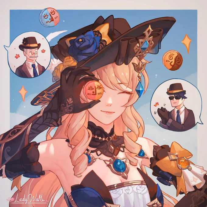 sweetest cinnamon roll #Navia #GenshinImpact