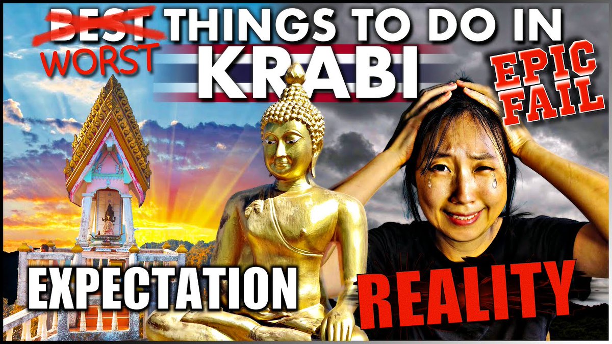 When you #travel, not always things go as you expect! #epicfail in #Krabi, #Thailand
youtu.be/_C7jj26U-tQ