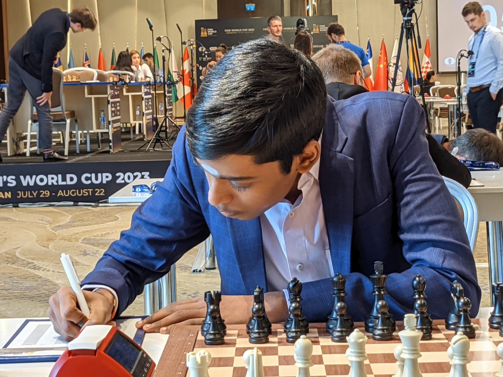 Gibraltar International Chess Festival on X: Great to see Indian prodigy  Gukesh D (2542 🇮🇳) back at the Rock. @DGukesh is the second youngest  Grandmaster in history! Best wishes to Guki for #