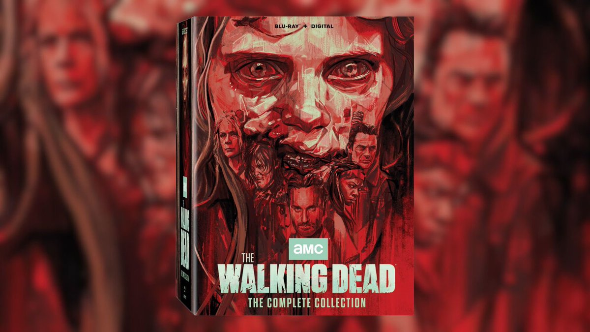 TheAddyMiller's tweet photo. woke up today and found out i’m a part of the cover for twd’s complete collection !!! such a bittersweet ending to an era🤍 thank you @WalkingDead_AMC !! https://t.co/q4qXUbNaA9