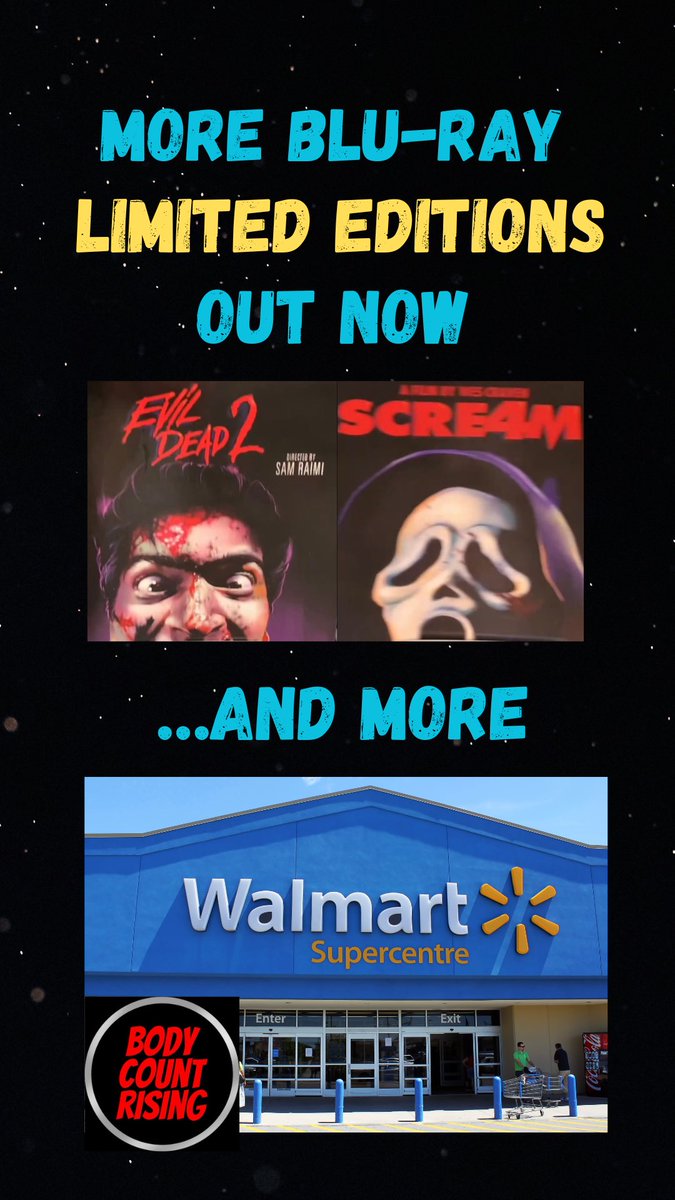 youtube.com/shorts/Ks-_1if…

More Limited Edition Blu-rays at Walmart.  

#Bluray #slipcover #Walmart #LimitedEdition #horror #movie #scream #EvilDead