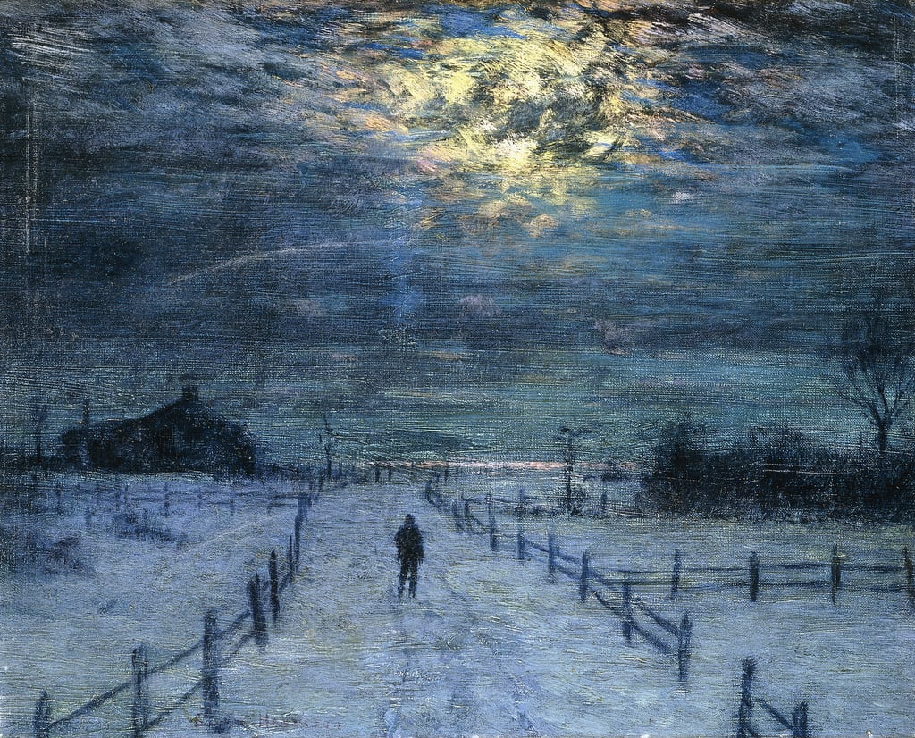 A Wintry Walk
Lowell Birge Harrison
1854-1929