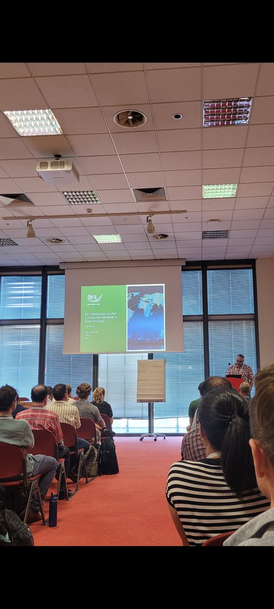 MaryMynett's tweet photo. Satellite day 2: HTS as a future routine diagnostic tool and a talk from @Blisteredcanker on the Euphresco community network #ICPP2023 https://t.co/aWIJgWLN8m