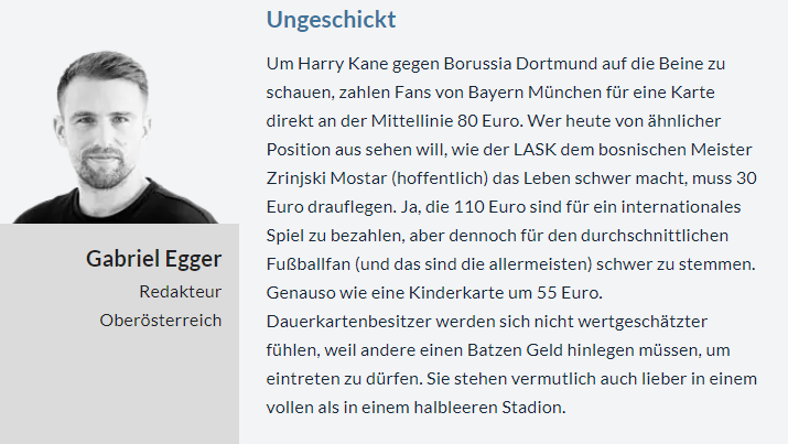 mangesnet's tweet photo. @Seit1908_at @LASK_Official bemerkenswert auch, dass es in Wirklichkeit nur ein Redakteur schafft, diesen Wahnsinn ehrlich zu vergleichen und aufzudecken.
btw "ungeschickt" noch viel zu nett. "unglaublich deppad" würde besser zu den LASK-Verantwortlichen passen. #ASKhsk https://t.co/GtLK2G5SF0