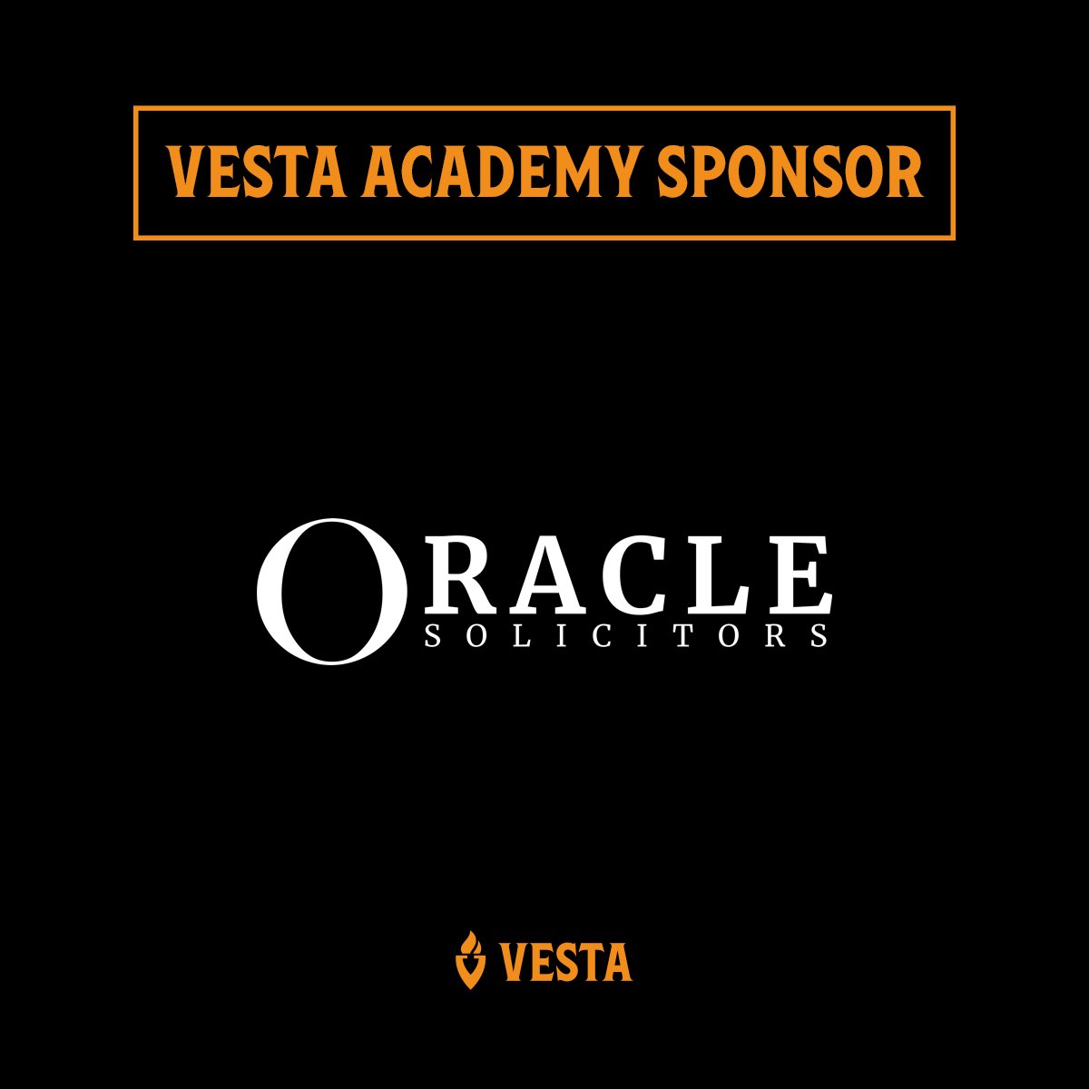 @oraclesols nuovo Main Sponsor del Vesta Academy!

Non solo supporterà la nostra nuova scuola calcio nella sua totalità, ma avrà anche un occhio di riguardo per le altre nostre categorie inaugurando con il suo logo anche i nuovi pantaloncini della Prima Squadra.

#vesta #sponsor