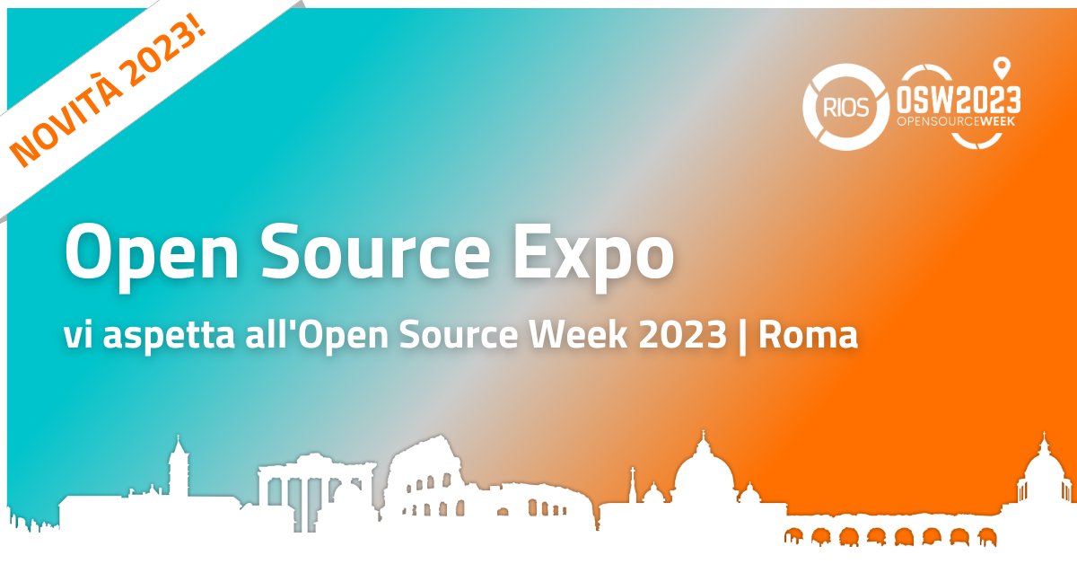 RIOS_opensource's tweet image. L&apos;area dell&apos;#OpenSourceExpo farà da sfondo alle prime due giornate dell&apos;#OSW23 e sarà il luogo ideale in cui incontrare professionisti e tecnologie leader del panorama #open.

Vuoi presentare la tua azienda? Assicurati uno degli ultimi booth disponibili ➡ lnkd.in/dJ3WwAC9