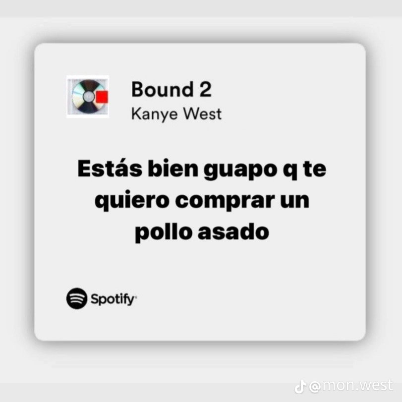 caro_ren1's tweet photo. Cómo dijo kanye https://t.co/8zdgQydmjS