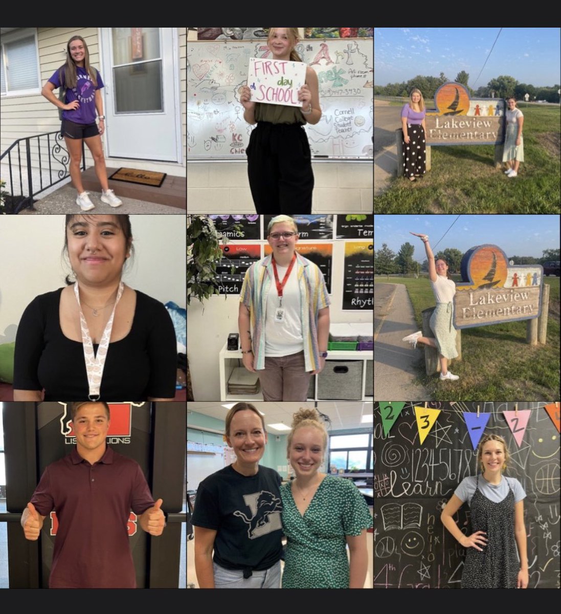 MrsGlobokar's tweet photo. Yesterday, over half a million K12 students in Iowa celebrated their first day of school. With that, 14 @CornellCollege student teachers began their capstone experience in nine local partner districts. Best of luck to them all! Go make a difference! https://t.co/YOntK8N39r