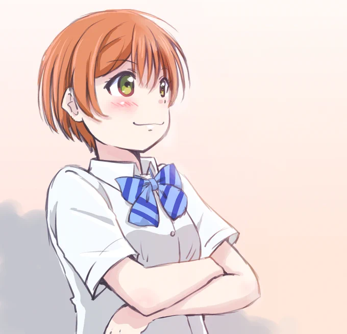 「夏休み最後の金曜日、      暑い夏も、もうすぐ終わりにゃ!」 #金曜凛ちゃんりんりんりん  #lovelive 