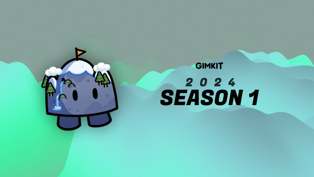 gimkit's tweet photo. 2024 Season 1.

August 30th. 7pm EST. https://t.co/9zxgf35S5C