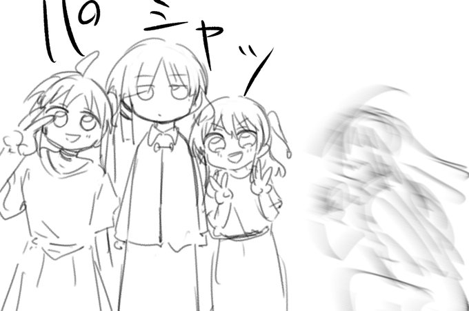 舞台ぼっちアー写撮影で間に合わなかったぼっちちゃん