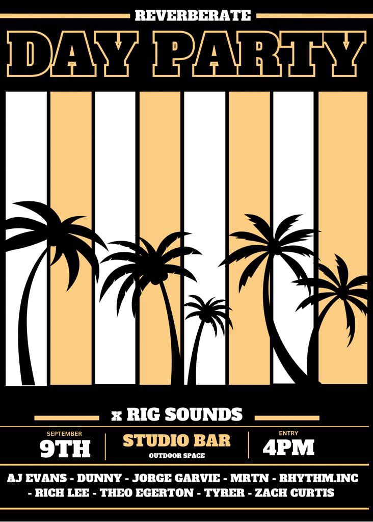 Reverberate_UK's tweet photo. Join us back in Manchester on the 9th September for our day party and the beginning of our journey over the seasons of Autumn and Winter. 
We will be teaming with Rig Sounds and welcoming a bright new line up with some regular faces on there. 
Ticket link in the bio! 9/9/23. https://t.co/E20kmliIdk