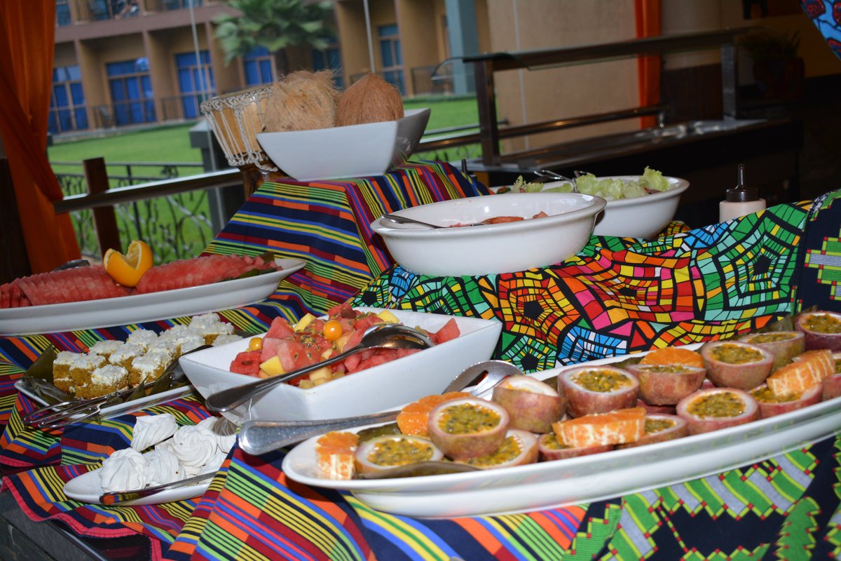 ProteaEntebbe's tweet photo. Join us tonight at #TidesRestaurant for a traditional buffet dinner! Get ready to indulge in a feast like never before from 6pm to 11pm, all for just Ugx 55,000.
#ProteaEntebbe #TraditionalBuffet https://t.co/dWoGTdAWiW