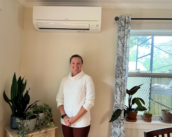 BridgewaterEnrG's tweet photo. Wondering what it's like to participate in Clean Energy Financing delivered by @CleanFoundation &amp; @TownBridgewater? 

Program participant Jessica shares her story on our blog about how her home is more comfortable with new heat pumps. 

#SmartCitiesCanada

https://t.co/MiZuoLjZae https://t.co/Nm544drq5d