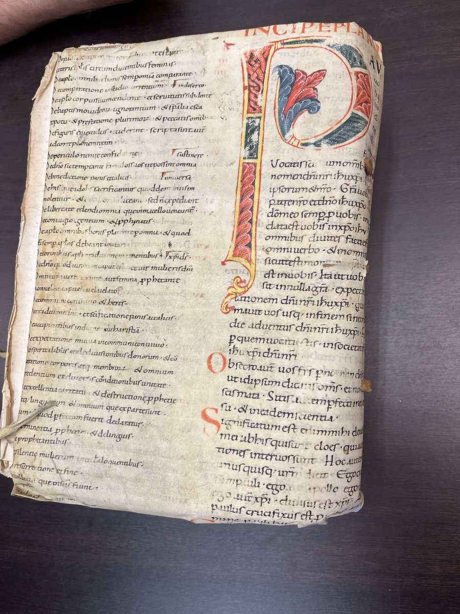 LCostantini89's tweet image. Both @Laurarogari_ and I are very grateful to the Archivio di Stato di Perugia for their wonderful hospitality and for letting us inspect a few of their stunning fragments. #fragmentology