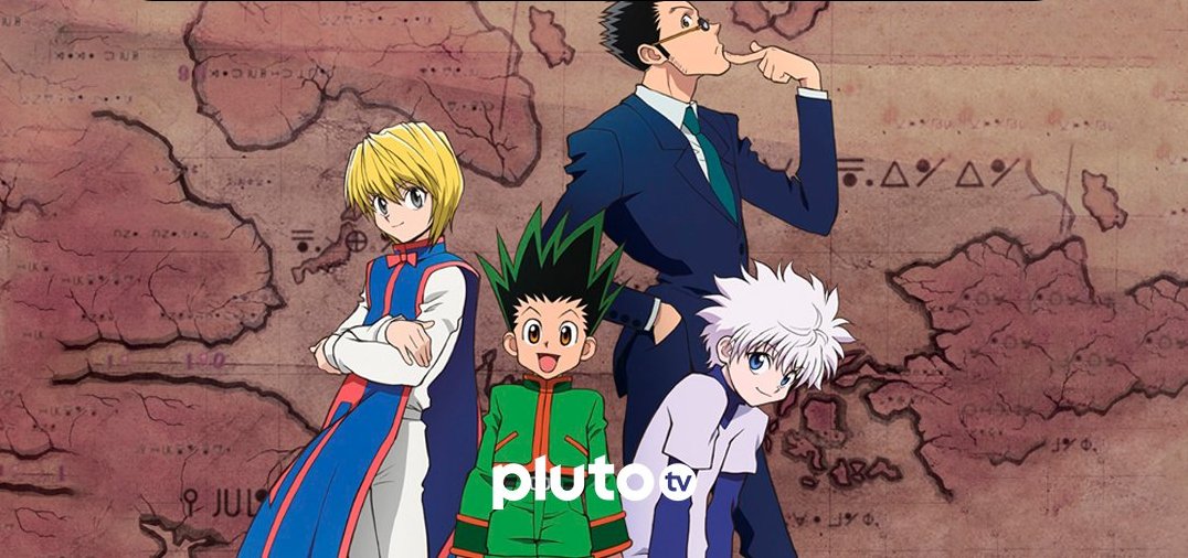 Yato on X: 🚨 Os 148 episódios de Hunter x Hunter (2011) já se encontram  DUBLADOS nos servidores da @PlutoTVBR. A plataforma já está com todos  episódios, e irá exibir até o