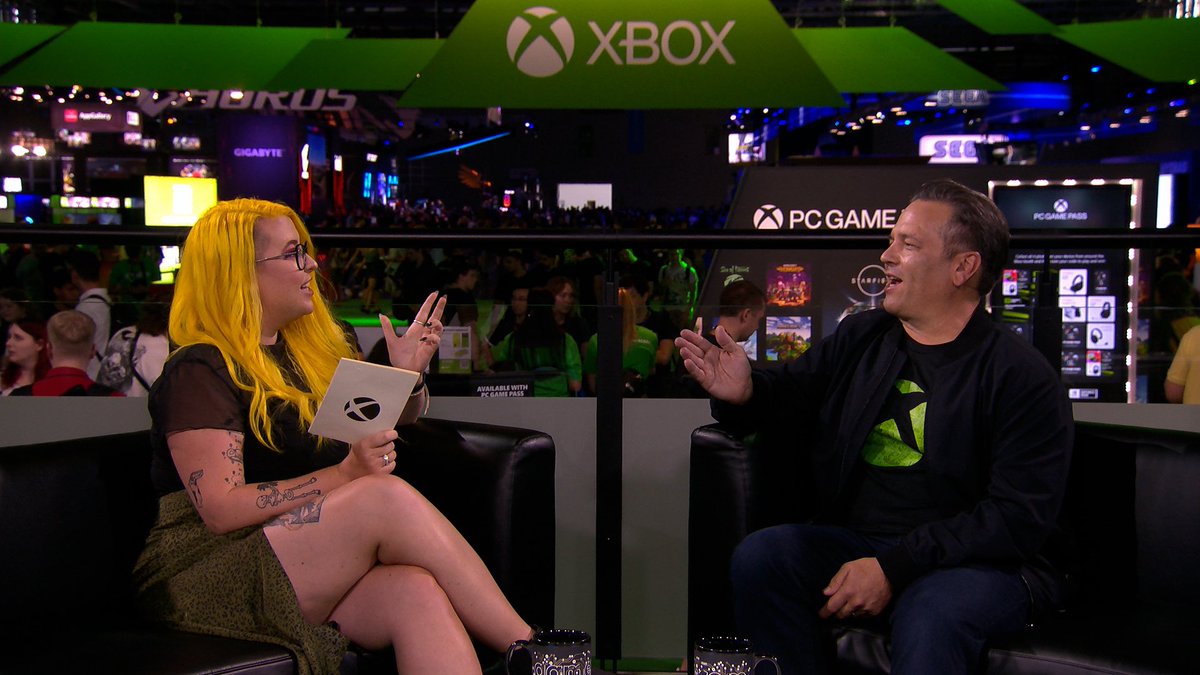 Fun to see Charleyy again and appear on the Xbox broadcast live from gamescom
