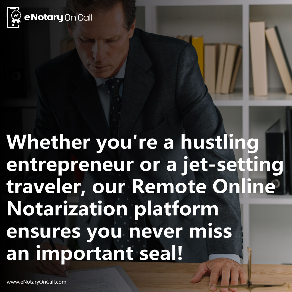 eNotaryOnCall's tweet image. Ready to notarize on your own terms? With #onlinenotarization, the power is in your hands! Enjoy the luxury to get your documents notarized anywhere, anytime - whether it&apos;s the crack of dawn or midnight, we&apos;ve got you covered! Our #virtualnotary service fits your busy lifestyle.