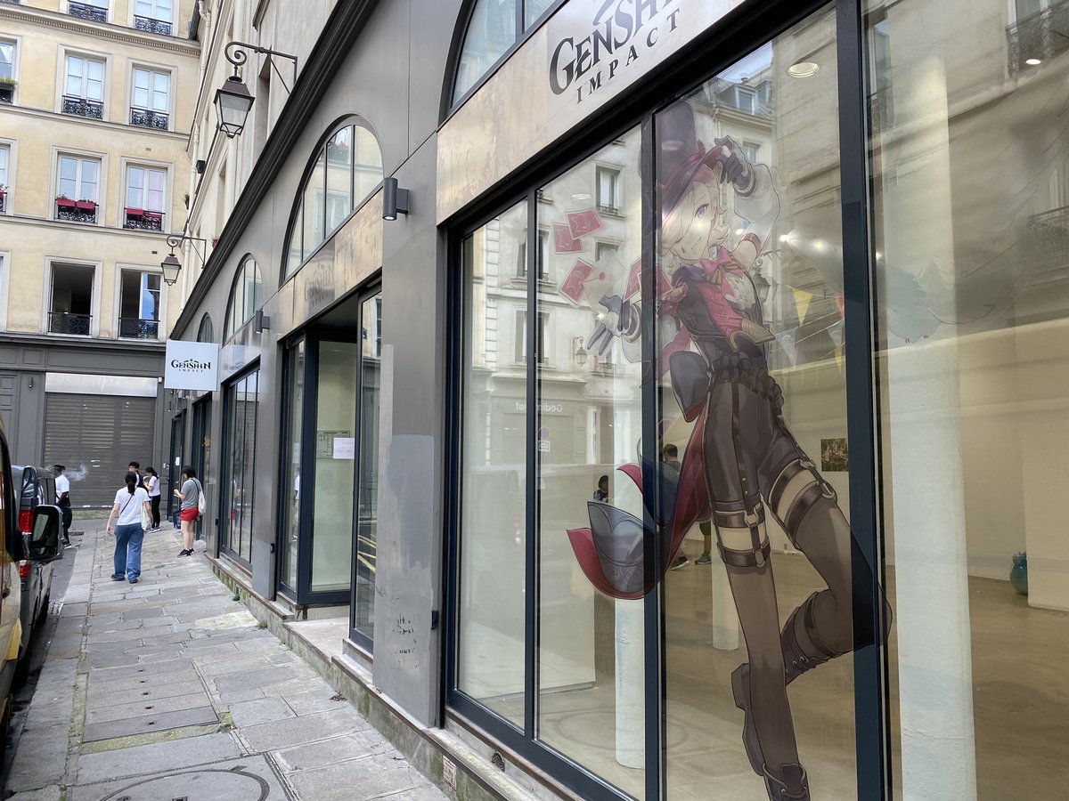 #GenshinImpactFontaine #FontaineExpo #paris #rendezvousàfontaine