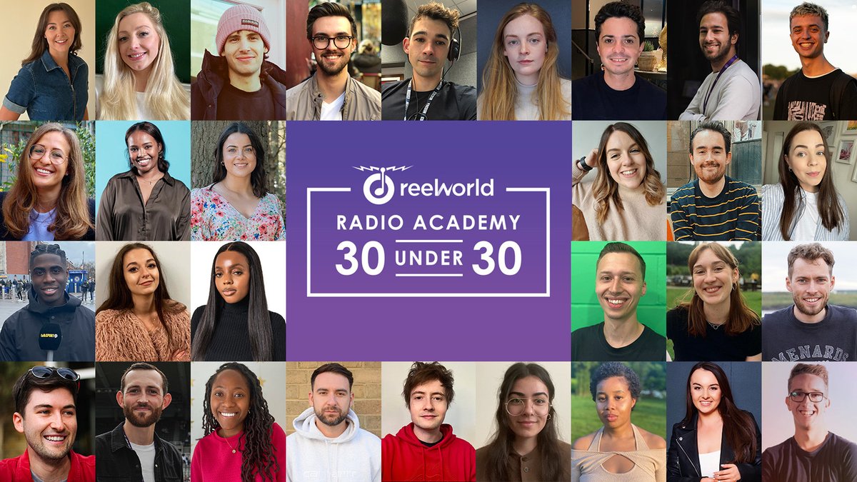 It's the final chance to apply for the ReelWorld Radio Academy 30 Under 30. Applications close tonight! Finish (or quickly put together) an application before the end of the day to potentially make the list of 'ones to watch'. Go! Go! Go! radioacademy.org/30-under-30/