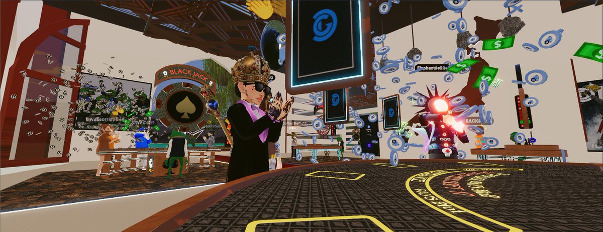 Royce_kr's tweet photo. Decentral Games' FREE Play Casino Night w/ Crypto Prizes
@DecentralGames
@decentraland
📍-119,136
#icepoker. #P2E #P2EGame #DG #Metaverse #NFTGame #NFTCommunity #ICE #nftcollector #Decentraland #Tominoya
#DIAMONDHANDS #HODL #DHC #Blackjack #Roulett https://t.co/RPnzQXCXwN