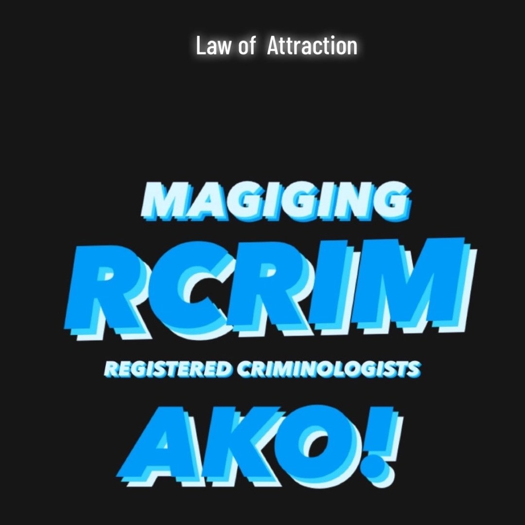 JohnGabres_10's tweet photo. Goodluck future RCrim!!!
Kayang kaya nyo yan 👏

#cle #rcrim #criminology https://t.co/Rveyx8DnNS
