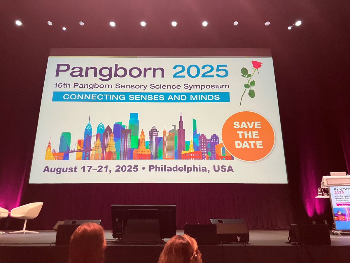 Great week at #Pangborn2023! Can’t wait to see everyone in Philly!