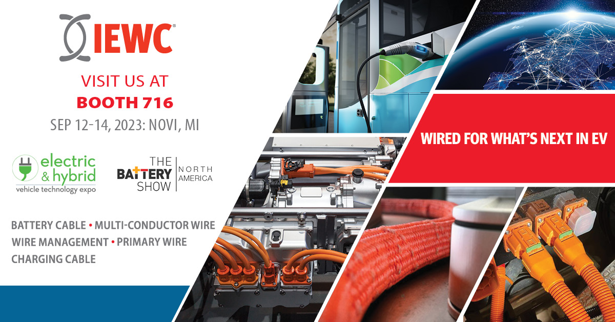 Join us at the Battery Show and Electric Hybrid Vehicle Technology Expo! Our team will be at booth 716 with the solutions you need for wire, cable, or wire management for specialty electric vehicles. We look forward to seeing you there! #thebatteryshow #wireandcable