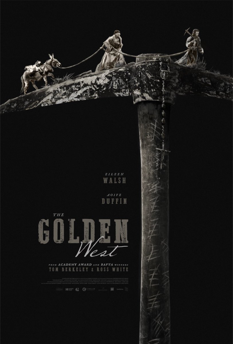 Official Poster | The Golden West (2023) The third and final short film from Academy Award® winning filmmakers @tom_berkeley and @RossJWhite #TheGoldenWest ⛏️