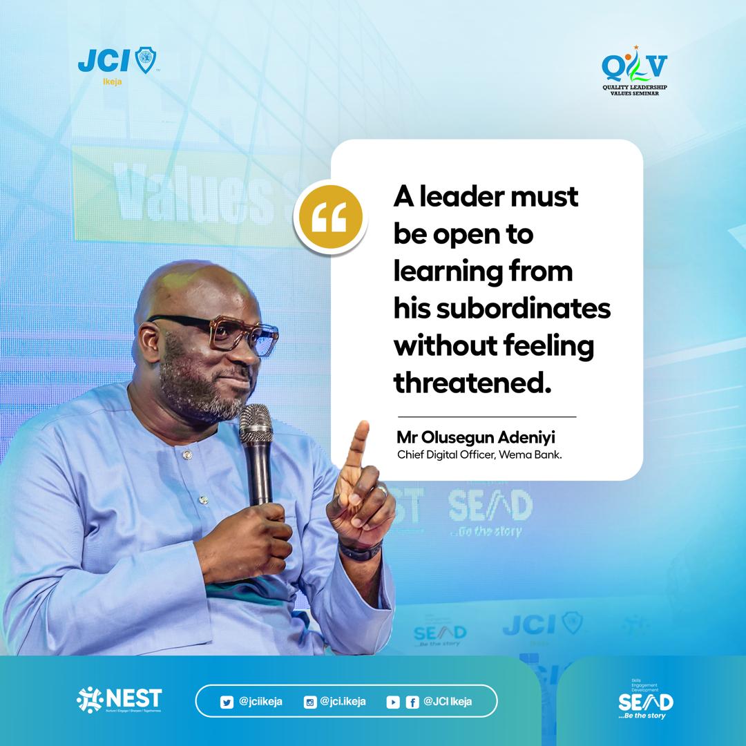 jciikeja's tweet photo. Excerpts from the Panel Session by @segun_a_adeniyi at Quality Leadership Values Seminar…
#LEADERSHIP
#QLV2023
#Nest2023
#SEnD2023
#JCIIKEJA
#JCINIGERIA
#JCICANADA https://t.co/b0yOpK8CLH