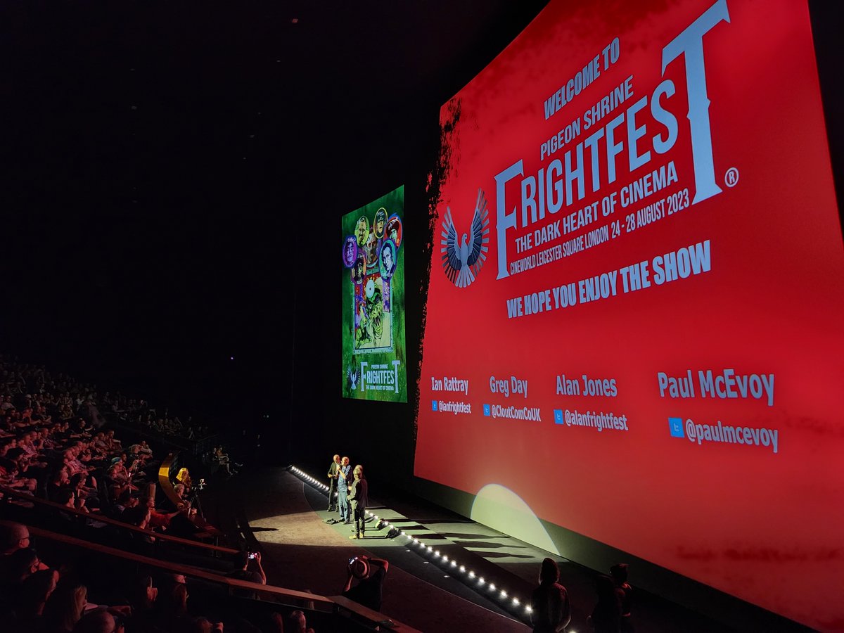 FrightFest (@frightfest) on Twitter photo #FF23 just opened with the EUROPEAN Premiere of @TheJoeLynch film SUITABLE FLESH.
Opening the night we of course have <a href="/ianfrightfest/">Ian Rattray</a> <a href="/CloutComCoUk/">Clout Communications</a> <a href="/alanfrightfest/">Alan Jones</a> <a href="/paulmcevoy/">Paul McEvoy</a>
Have a bloody great time! #FF23 just opened with the EUROPEAN Premiere of @TheJoeLynch film SUITABLE FLESH.
Opening the night we of course have <a href="/ianfrightfest/">Ian Rattray</a> <a href="/CloutComCoUk/">Clout Communications</a> <a href="/alanfrightfest/">Alan Jones</a> <a href="/paulmcevoy/">Paul McEvoy</a>
Have a bloody great time!