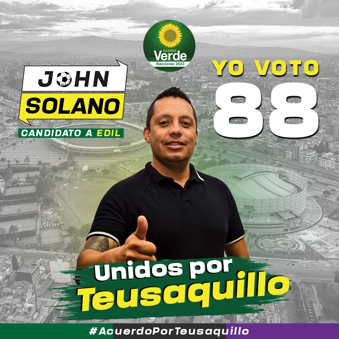 Trabajando por la localidad en diferentes frentes especialmente -Seguridad  y Convivencia -Medio Ambiente -Cultura No permítanos que otros decidan por  nosotros en nuestra localidad. #AcuerdoPorTeusaquillo #88JalTeusaquillo  #20alConcejodeBogota ...