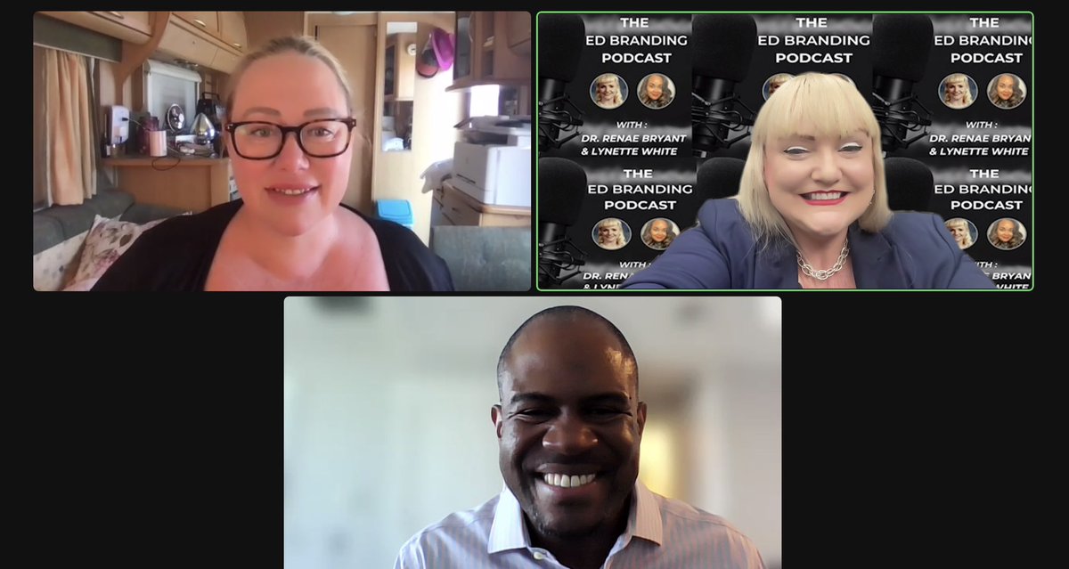 DrRenaeBryant's tweet photo. It was an honor to get up early to arrive even earlier to @AnaheimUHSD to talk w/ @DocConner13 on his Voices for Excellence Podcast about the critical work we are doing at #AUHSD for equity, agency, liberatory design, adaptability quotient, the importance of #EdBranding to public education and our democracy, excellence, systemness, Plurilingualism, top themes from @AASAHQ & @StanfordEd EdLEADers prog & more! #UnlimitedYou #TellYourStory #BeAConnecter
Check out past episodes:
https://t.co/ZgGjPQem5u