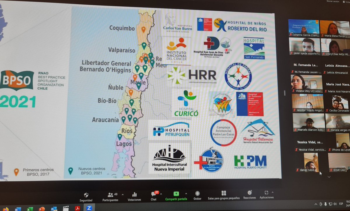 Manefloresl's tweet photo. Estamos en la primera formacion de champions 2023 @BPSO_HPM @hospitalpm. Con toda la energia y motivacion para esta jornada!! Vamos por nuestros nuevos champions, agentes de cambio y fuerza colectiva para la implementacion de las BPG @DorisGrinspun @FelipeCortesCL @rpintornao https://t.co/pY2iJb7HBO