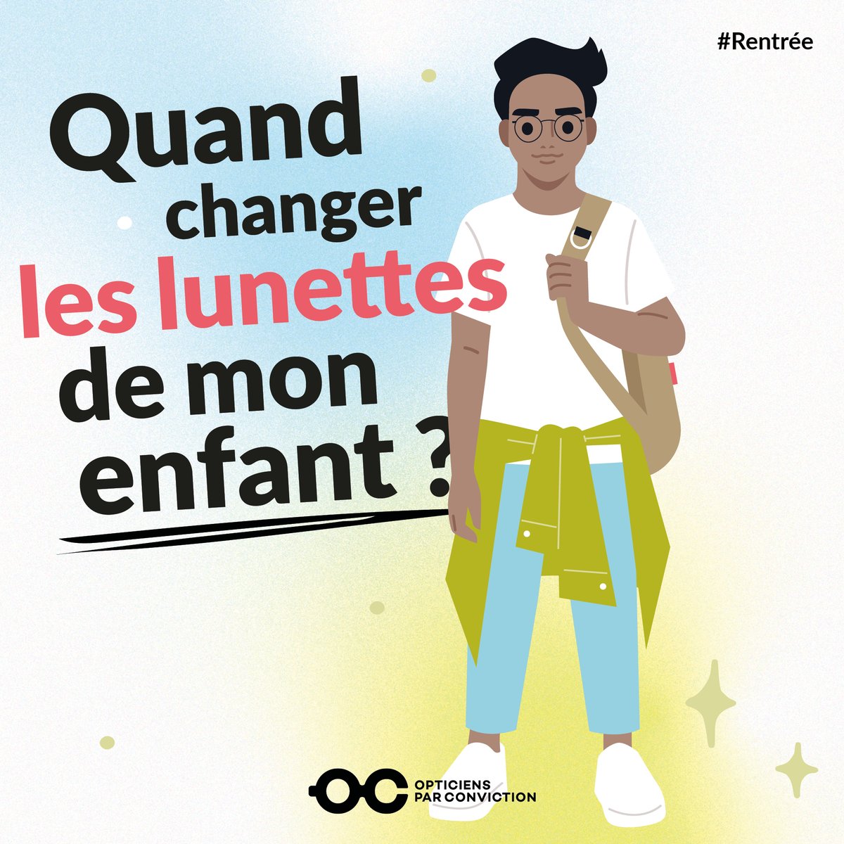 La #Rentrée approche à grands pas ! 📖

C’est le moment idéal pour s’assurer que les #lunettes de votre enfant lui conviennent toujours. 👓

Ne restez pas dans le flou, on vous explique quand changer les lunettes de votre petit bout👶👇
opticiensparconviction.fr/changer-lunett…