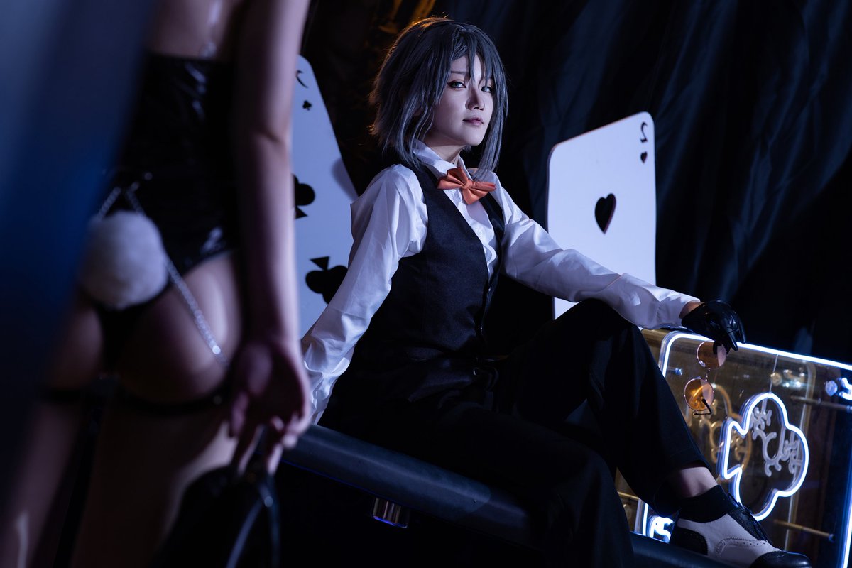 barubaru886's tweet photo. ็ง่ฎพ๏ผๅ
็ท้ร่ทๅฎ Bunny Boy ร Dealer #foxslayer #MystArt #MystaRias #mystacosplay #shoto #ArtoftheRogue https://t.co/1HsUp8G08s