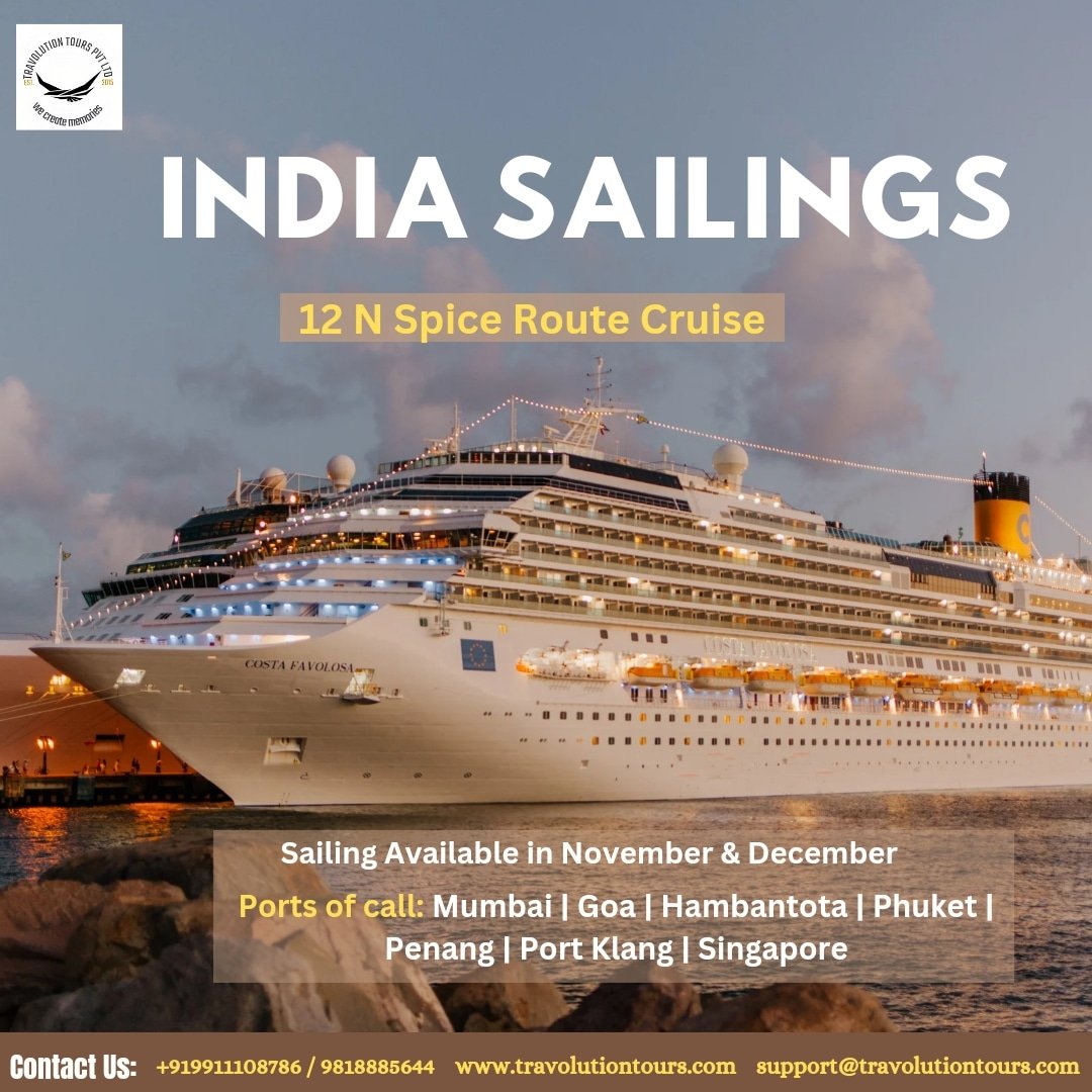 TravolutionTou1's tweet photo. Book India Sailing from Travolution Tours!

Call us: +919911108786
                 +919818885644
Email:support@travolutiontours.com
Visit: https://t.co/CmXHIMqyvK

#sailing #Mumbai #goa #travelagent #travolutiontours https://t.co/gnYPTbEcQV