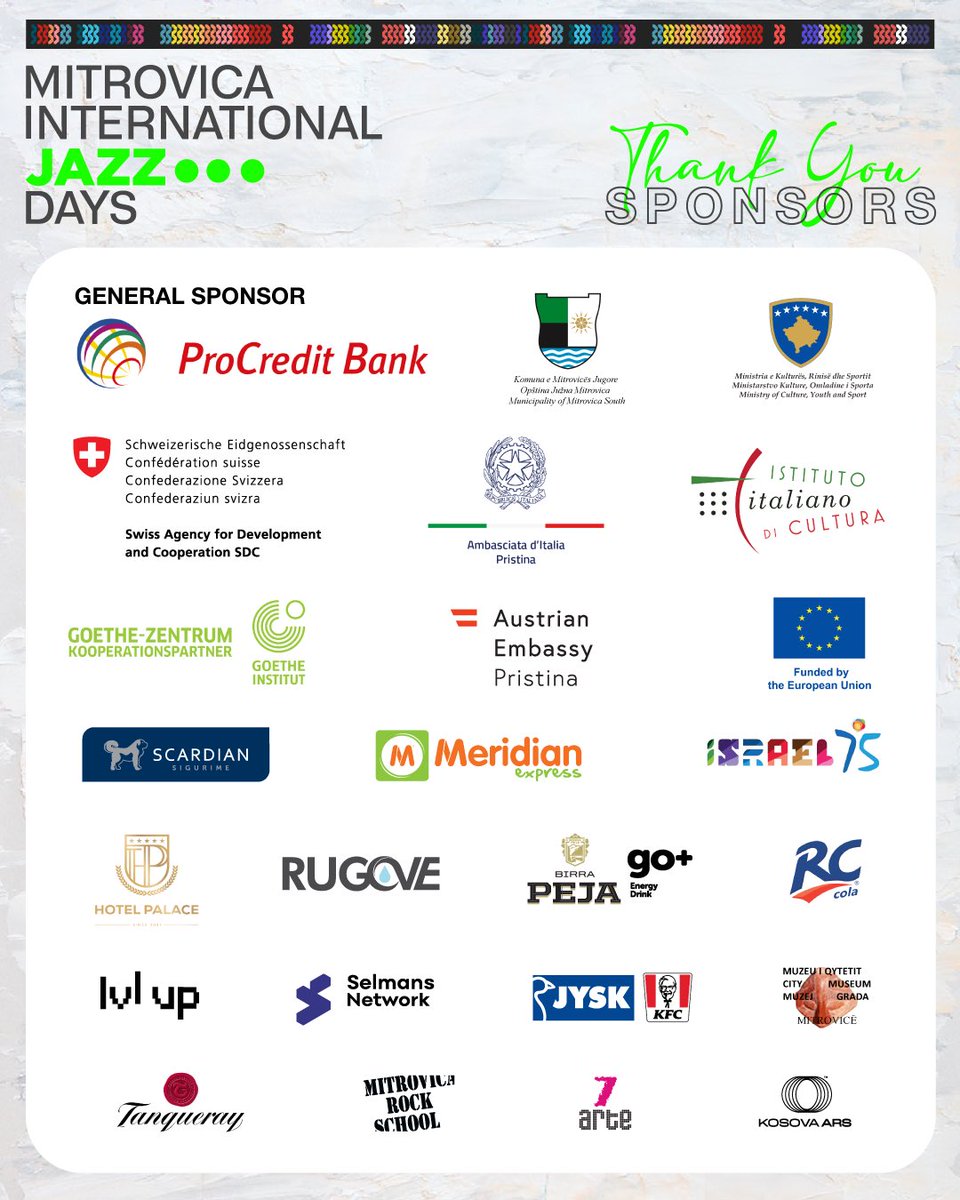 Ndjehemi me fat dhe jemi pafund mirënjohës për mbështetjen tuaj. FALEMINDERIT 💚!