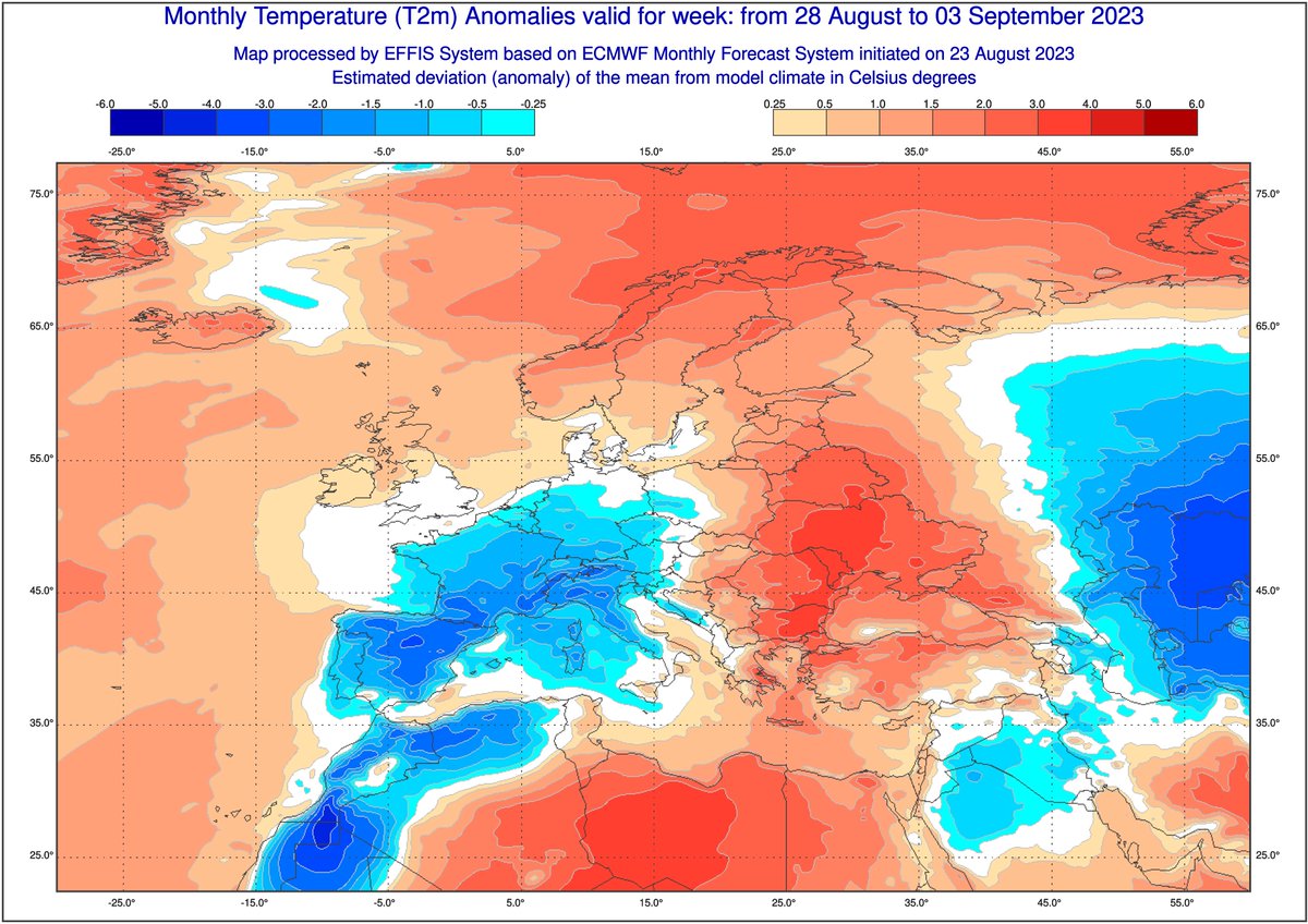 TomasMolinaB's tweet photo. La setmana vinent serà més fresca i més plujosa del normal a gairebé tot Europa!! https://t.co/3ehbyK3ycS