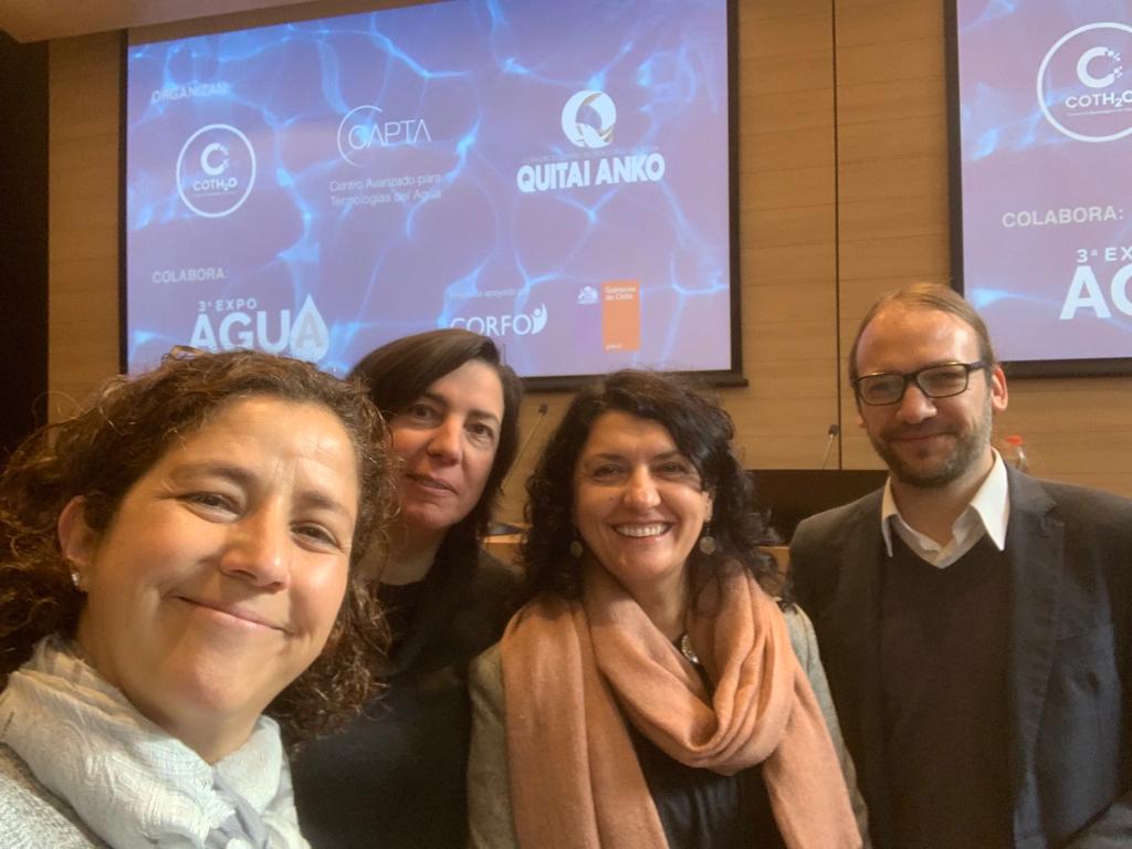 macaaljaro's tweet photo. Hoy, con parte del equipo de la Gerencia de Capacidades Tecnológicas, asistimos al Seminario: Escenario y Estrategias Hídricas, liderado y organizado por los Programas Tecnológicos @CaptaHydro , @QuitaiAnko y Coth2o. ¡Excelente iniciativa! https://t.co/U32BLAgKMr