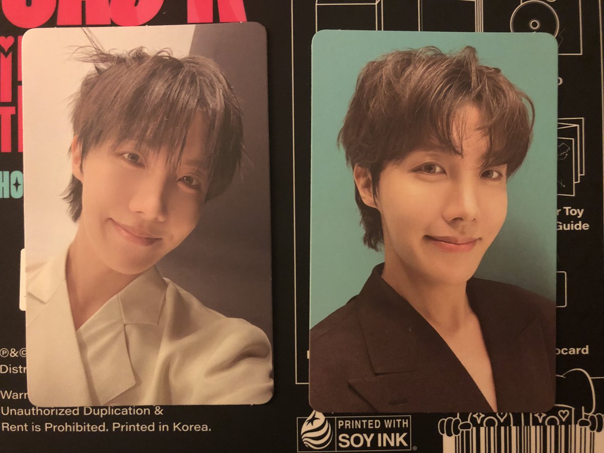 potg_jhs's tweet photo. YAY i got the ones i wanted the most ๐ฅน
i love u hobi ๐ค๐ค
#UnboxHope
#SpreadHopeWithJhope
#JackInTheBox_HopeEdition https://t.co/BEIg9clrsh