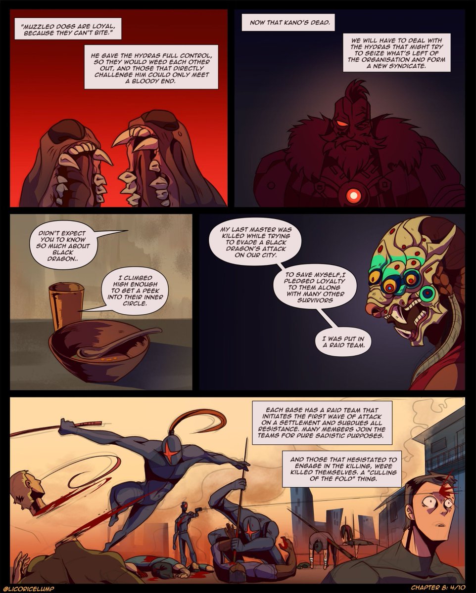 Licoricelump's tweet photo. [MK Snow Blind fan comic - Chapter 8] 
Pages: 10 [check reply tweets]
Previous chapter [check quote tweets]
#MortalKombatoc #mkoc #MkGiri #MortalKombat #MkKenshi #blackdragon https://t.co/ZCQUdv2Nyv