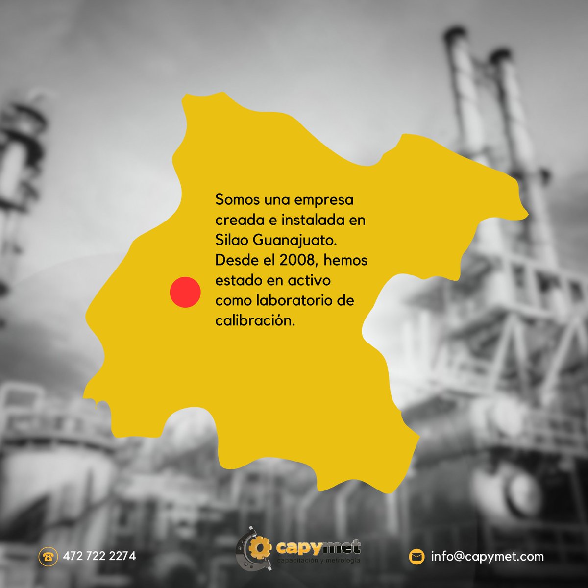 Con 𝟭𝟭 𝗠𝗮𝗴𝗻𝗶𝘁𝘂𝗱𝗲𝘀 𝗮𝗰𝗿𝗲𝗱𝗶𝘁𝗮𝗱𝗮𝘀 (𝗘𝗠𝗔) 𝗔.𝗖. 𝗯𝗮𝗷𝗼 𝗹𝗮 𝗻𝗼𝗿𝗺𝗮 𝗜𝗦𝗢-𝟭𝟳𝟬𝟮𝟱, contamos con:

Dimensional, Masa, Analizadores específicos, Fuerza, Presión, Eléctrica, Dureza, Temperatura, Humedad, Par torsional, Tiempo y frecuencia