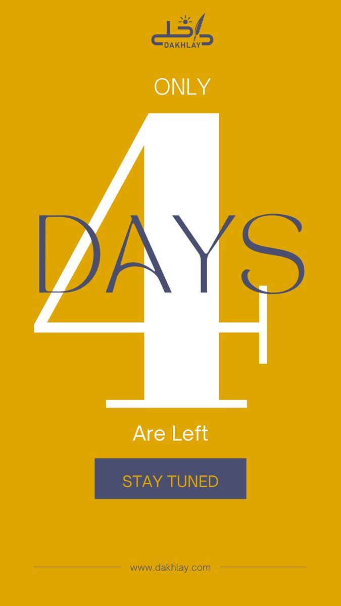 dakhlay__'s tweet photo. Stay Tuned!🎉🎉 https://t.co/8Nk56J9nHD