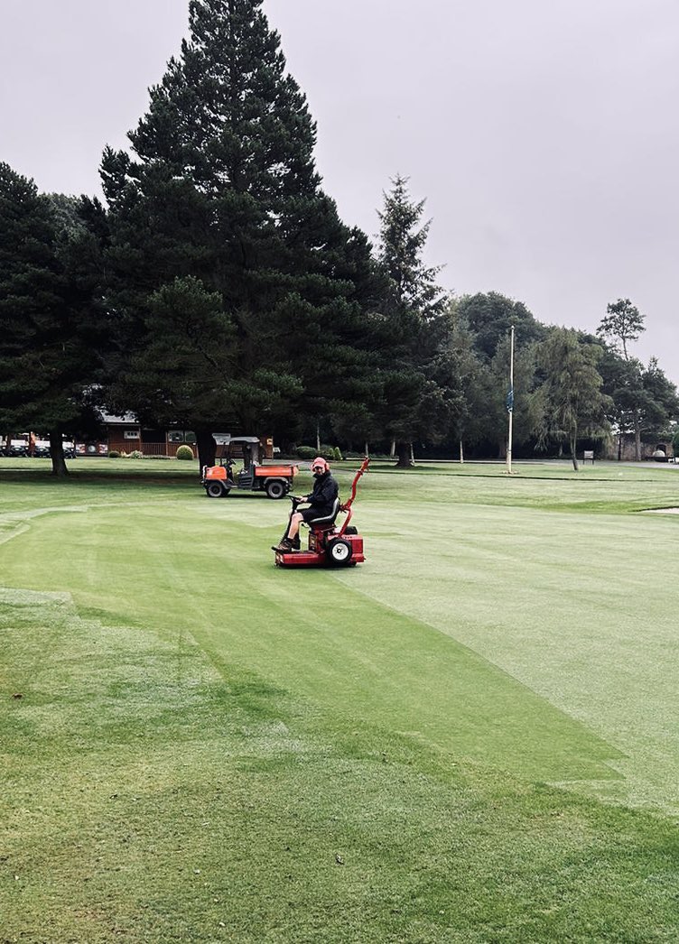 greenkeeping (@lancastergc) on Twitter photo Greens getting a roll this morning <a href="/GolfLancaster/">Lancaster Golf Club</a> after yesterday application of fungicide, seaweed & garlic. Greens getting a roll this morning <a href="/GolfLancaster/">Lancaster Golf Club</a> after yesterday application of fungicide, seaweed & garlic.