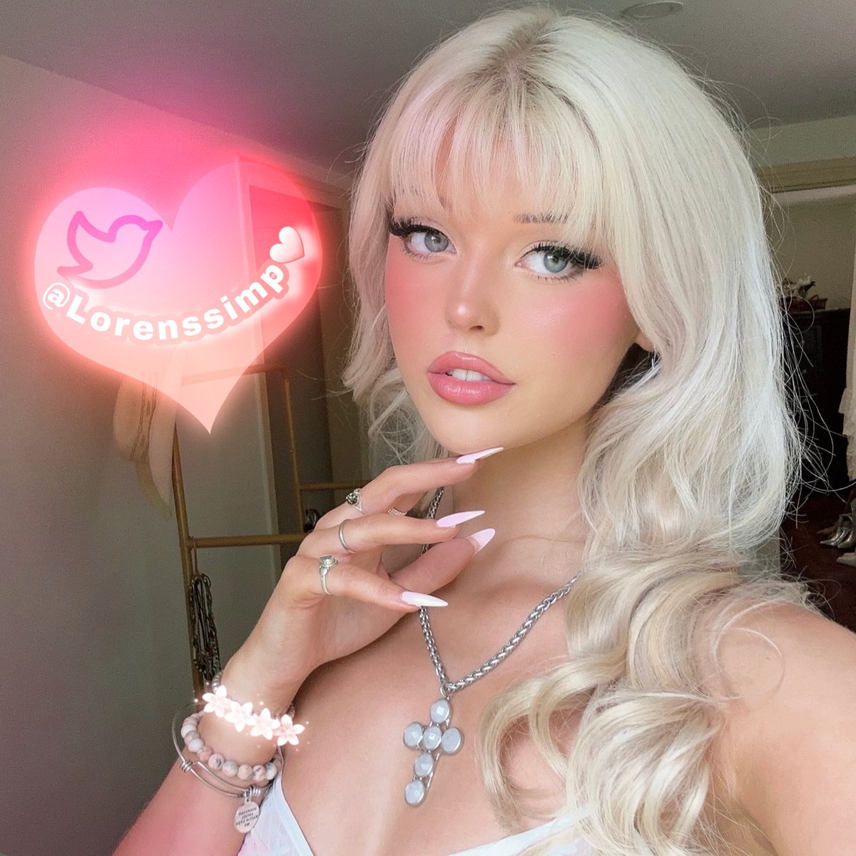 Lorenssimp's tweet photo. Whatcha think? 🤍💗 #lorengray #Angels #angelsarebeautiful https://t.co/mIgSgonDo4